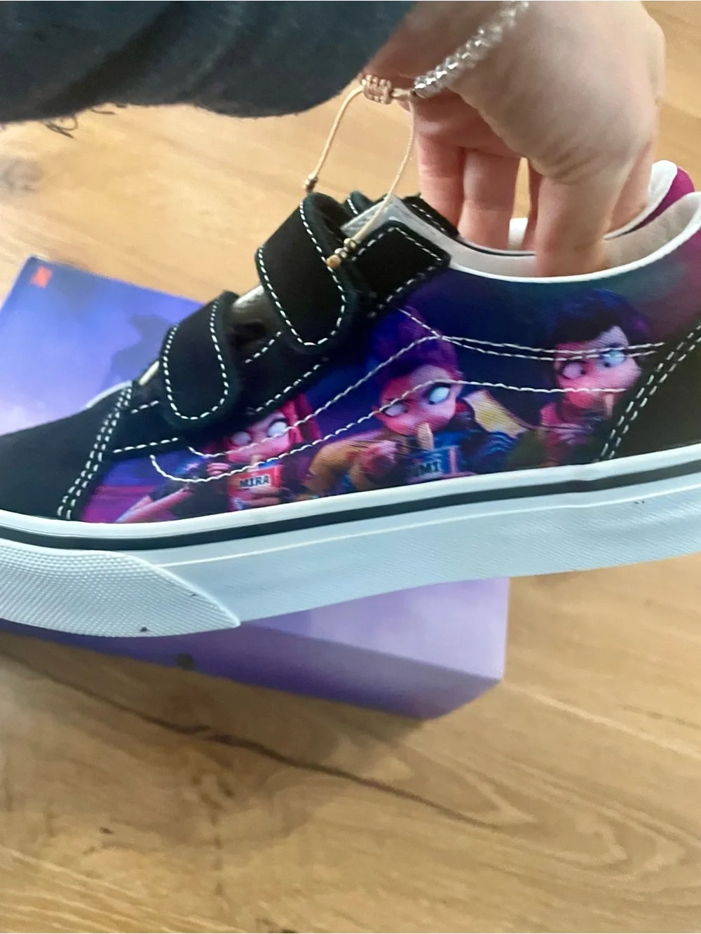 K-pop demon hunters vans